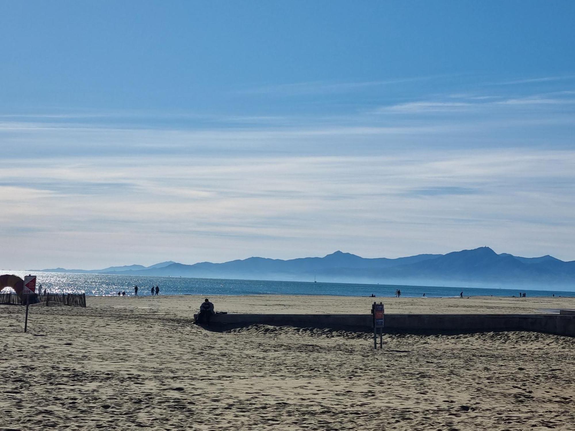Studio Cosy Climatise Vue Mer Canet Plage 3Etoiles ภายนอก รูปภาพ
