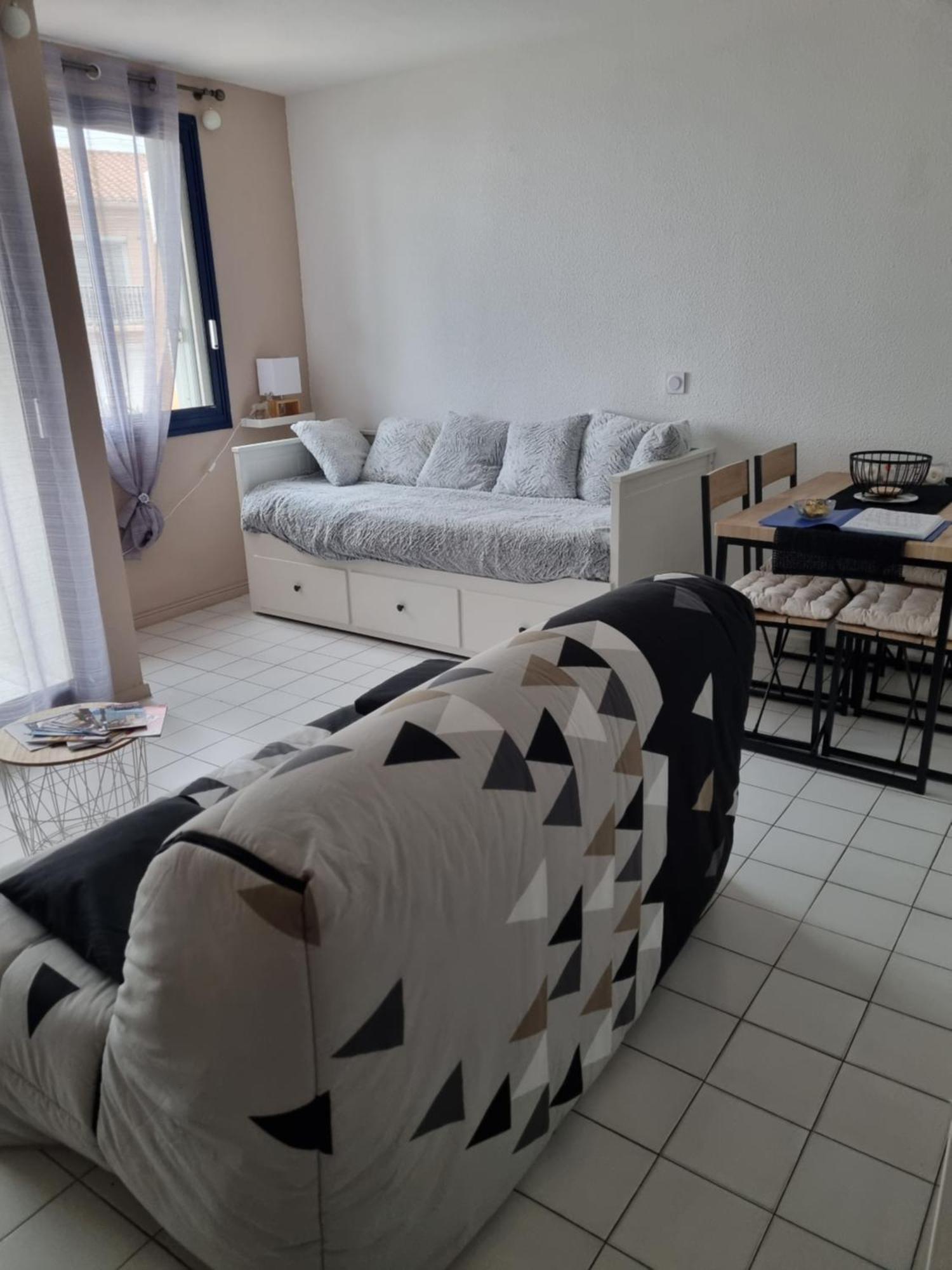 Studio Cosy Climatise Vue Mer Canet Plage 3Etoiles ภายนอก รูปภาพ