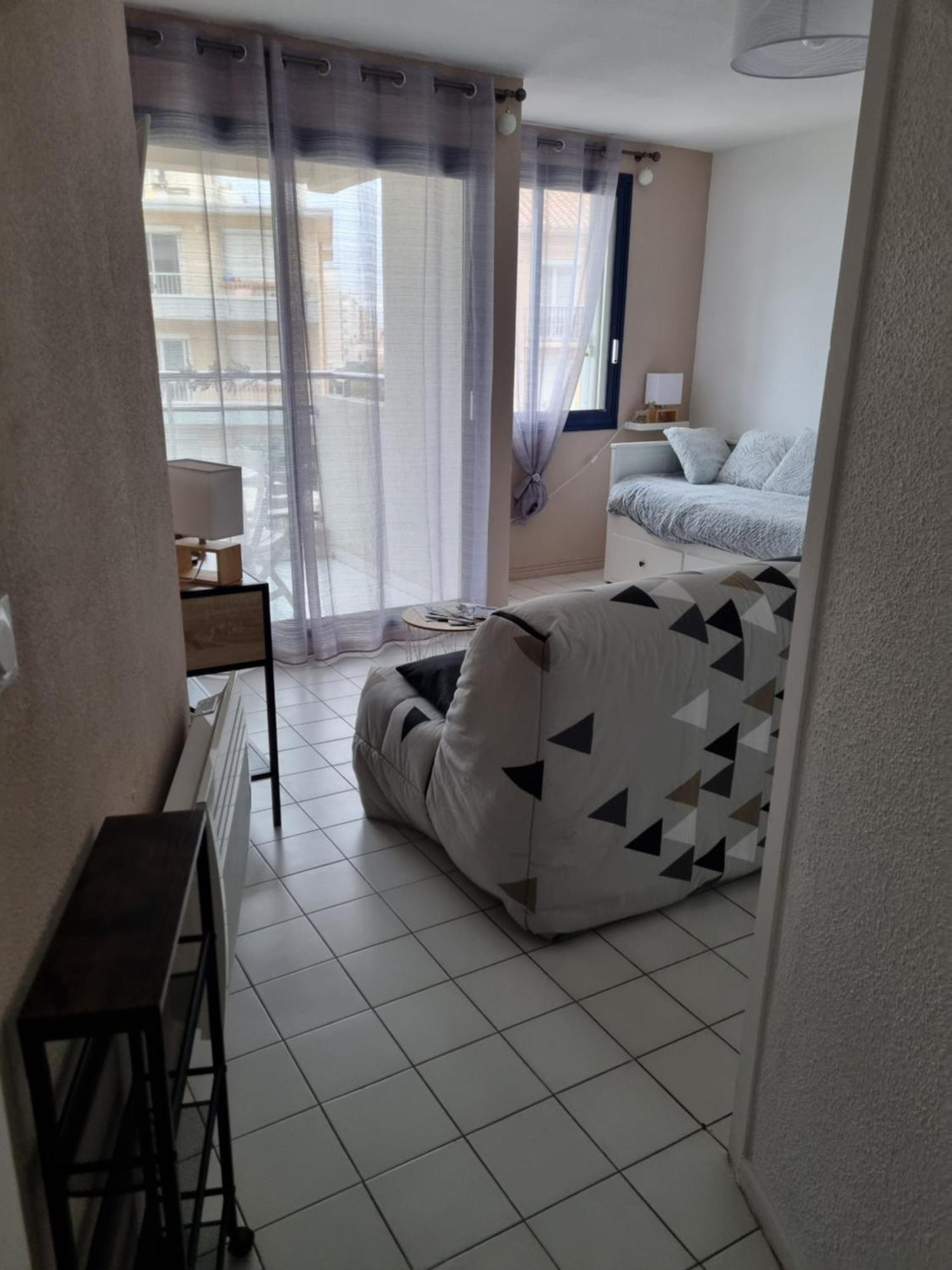 Studio Cosy Climatise Vue Mer Canet Plage 3Etoiles ภายนอก รูปภาพ