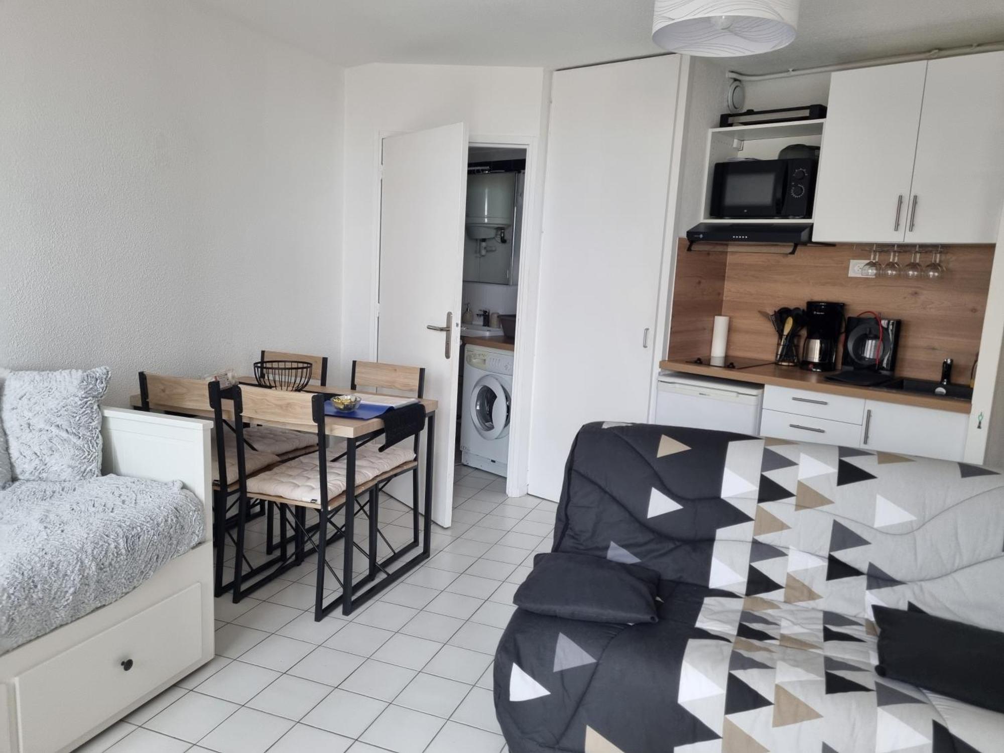 Studio Cosy Climatise Vue Mer Canet Plage 3Etoiles ภายนอก รูปภาพ