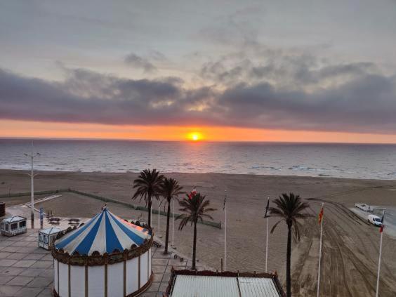Studio Cosy Climatise Vue Mer Canet Plage 3Etoiles ภายนอก รูปภาพ