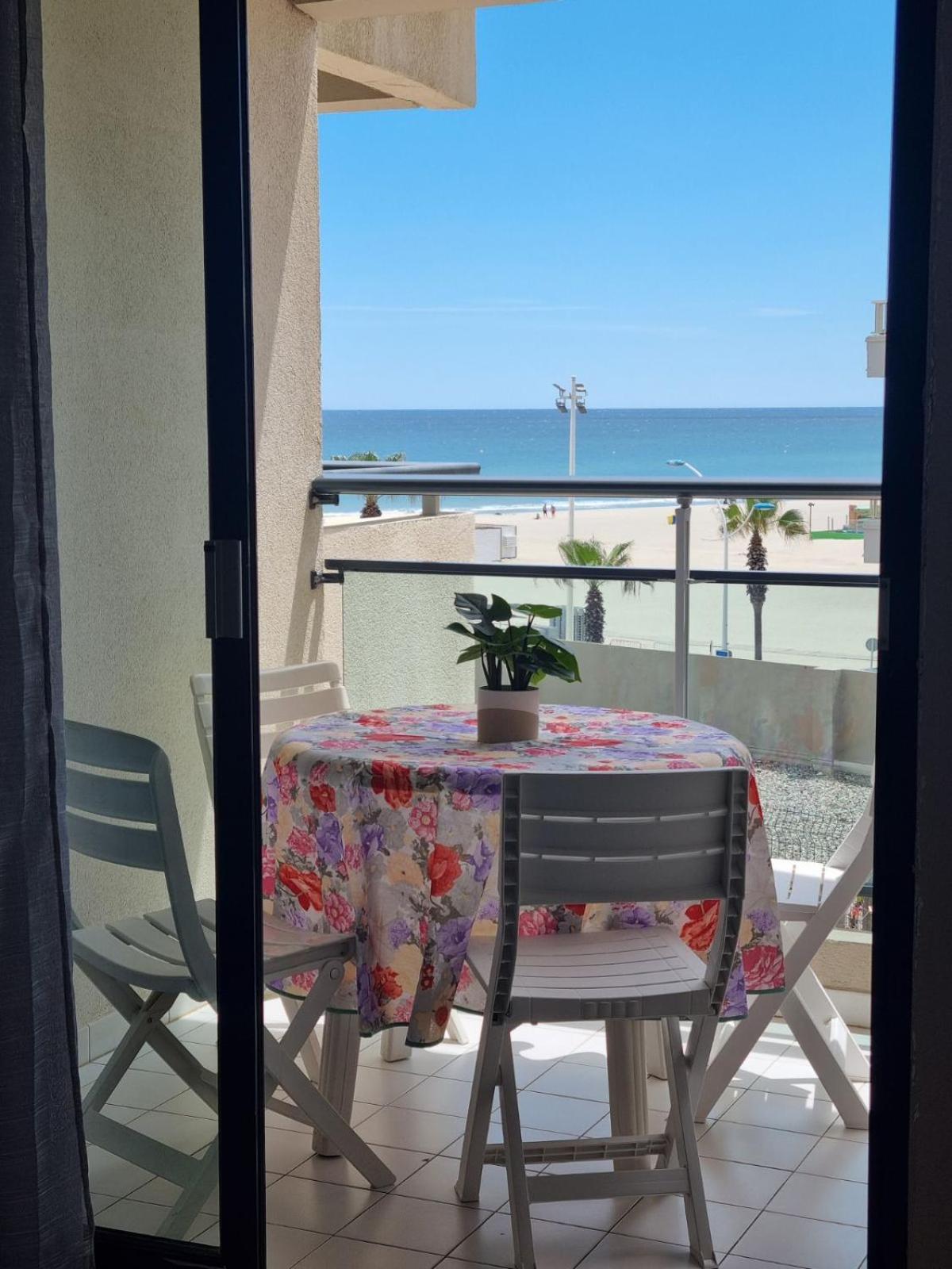 Studio Cosy Climatise Vue Mer Canet Plage 3Etoiles ภายนอก รูปภาพ